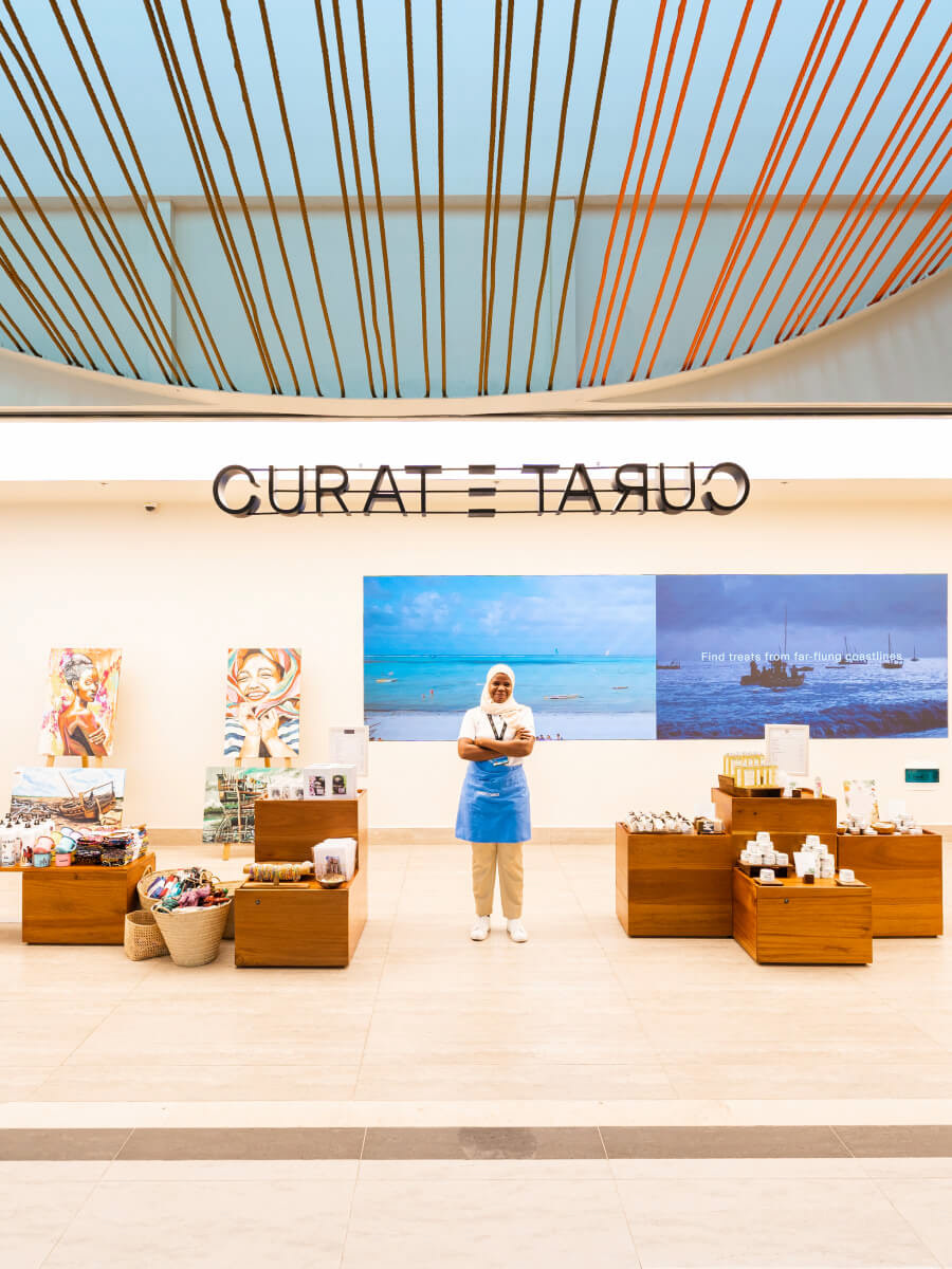 Pop-up retail spotlighting selected independent retailers from the island