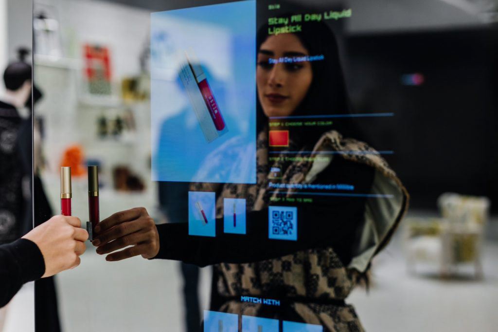 Magic Mirror digital touchpoint
