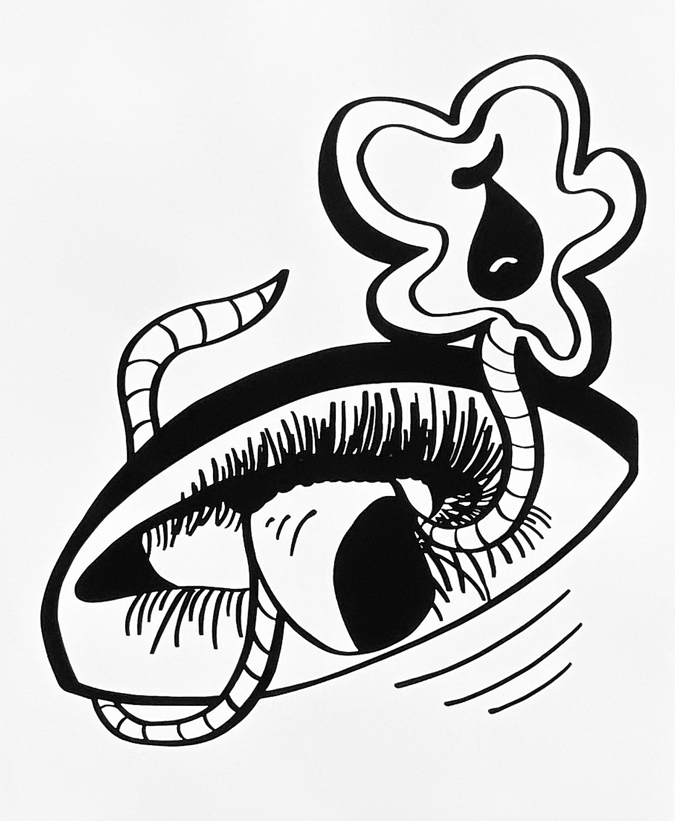 coincidence // screenprint on fine art paper // 12”W X 14”H // 2022