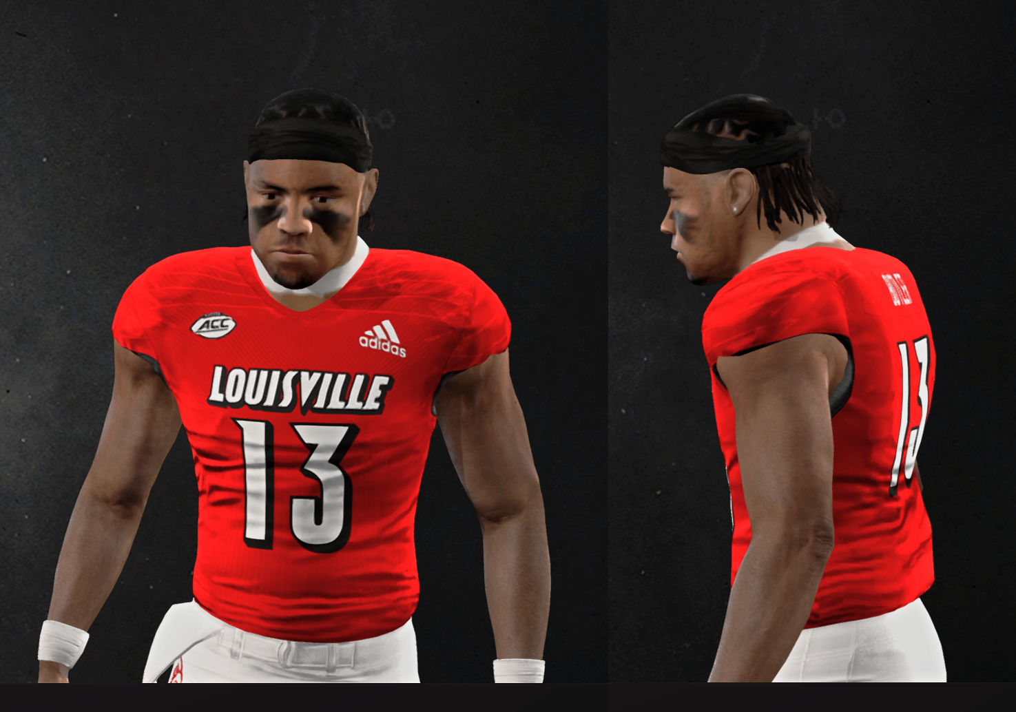 Fictional w/ Headband Pull Back