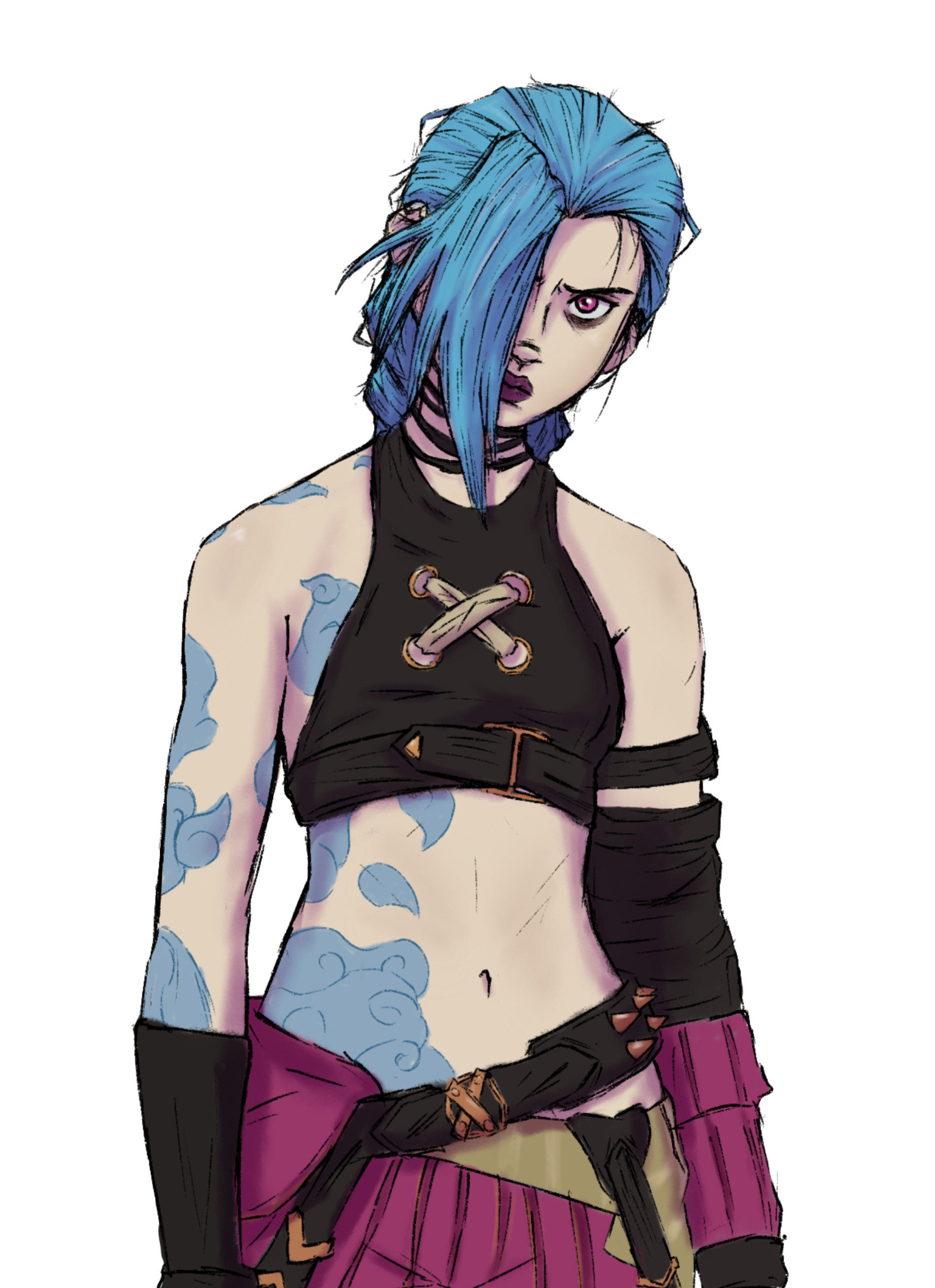 Jynx from Arcane Fanart