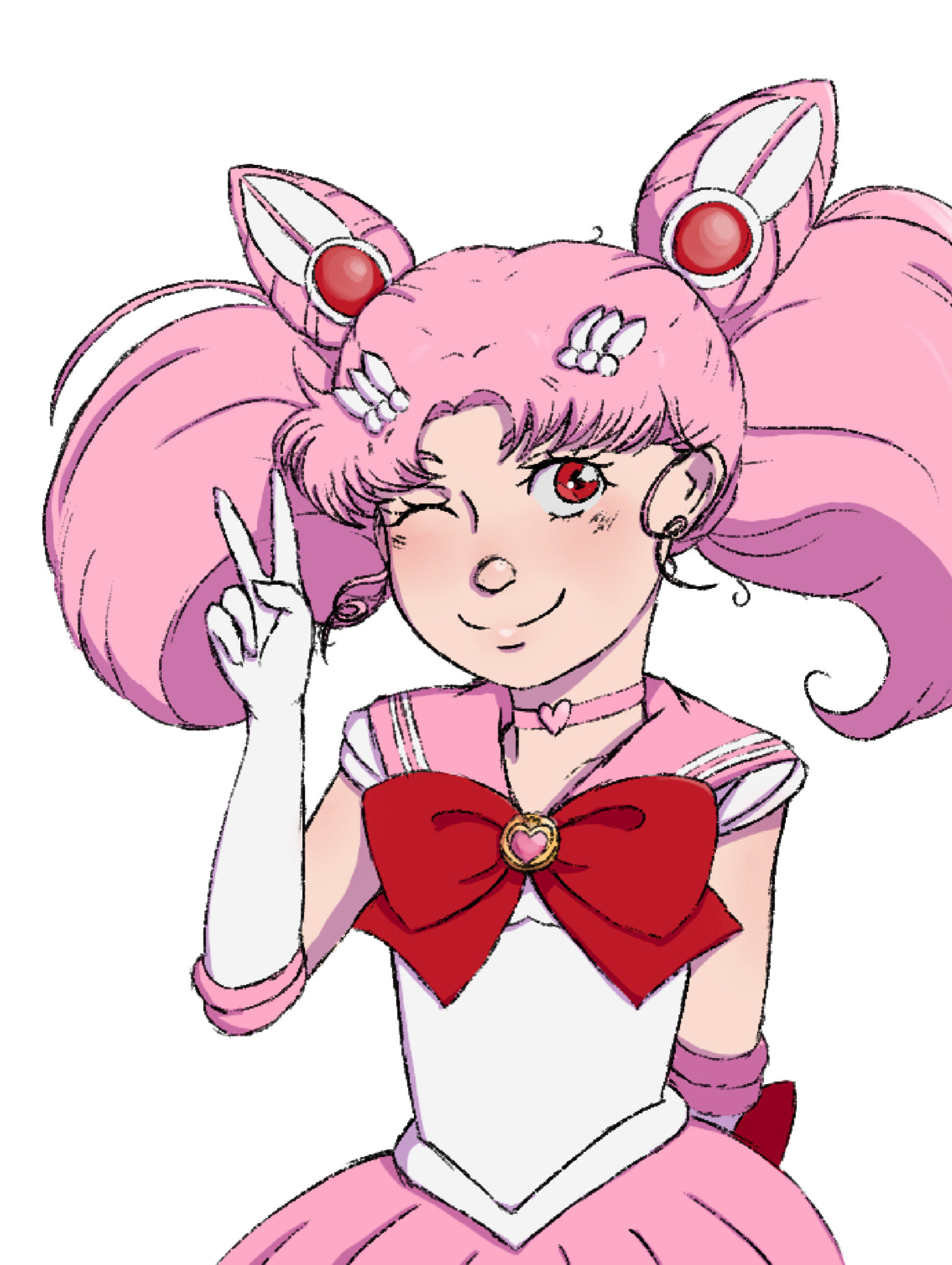 Sailor Chibi Moon from Sailor Moon Fanart
