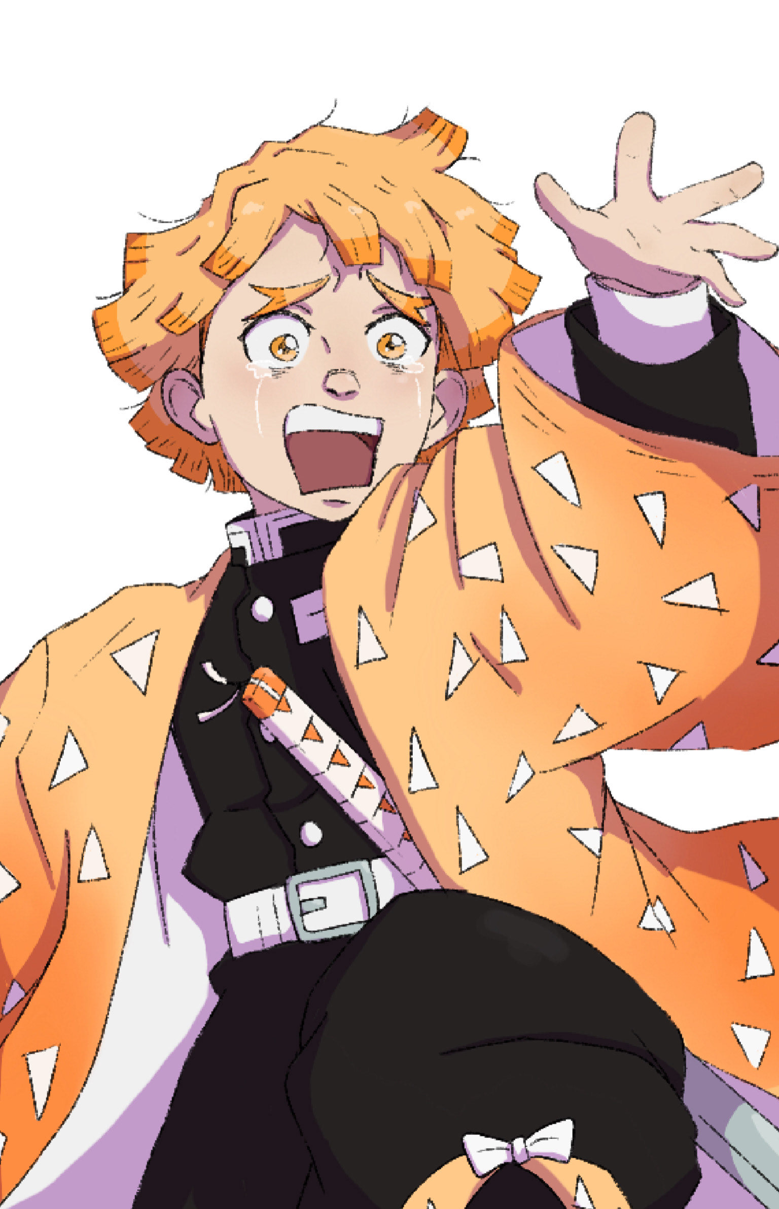 Zenitsu from Demon Slayer Fanart