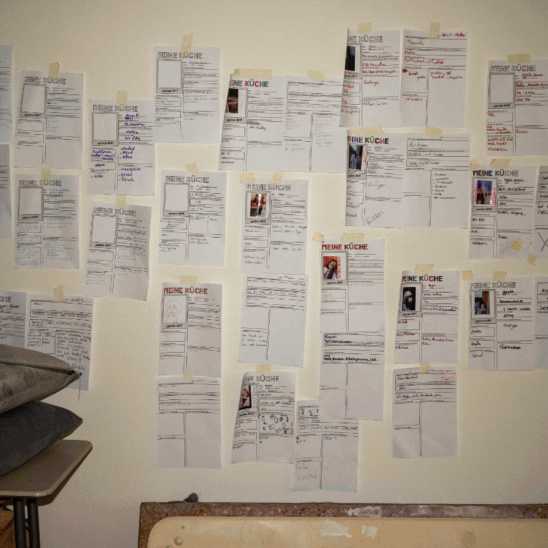 Bau der Gemeinschaftsküche Dammweg 