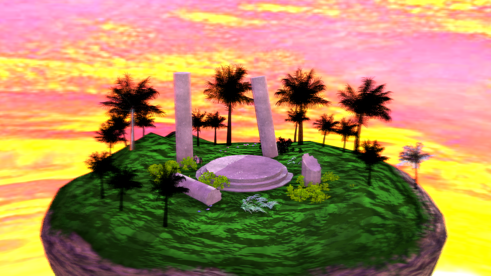 Abandoned Ancient Altar