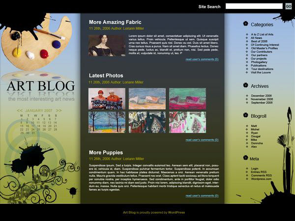 Website Design Concept