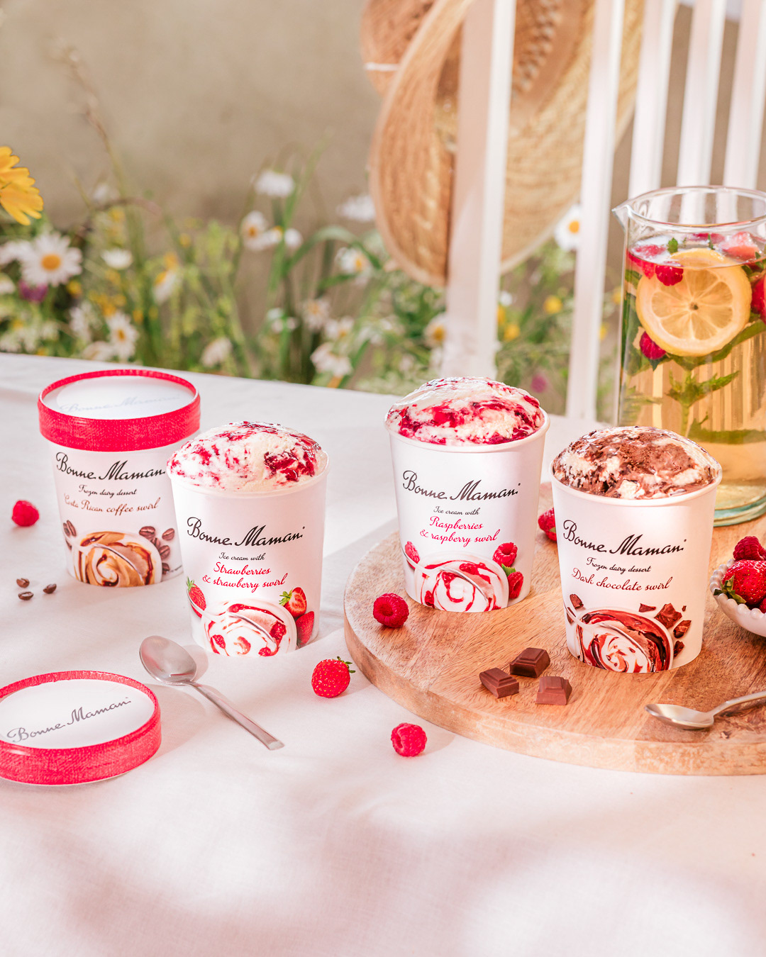 Photos de glaces pour Bonne Maman