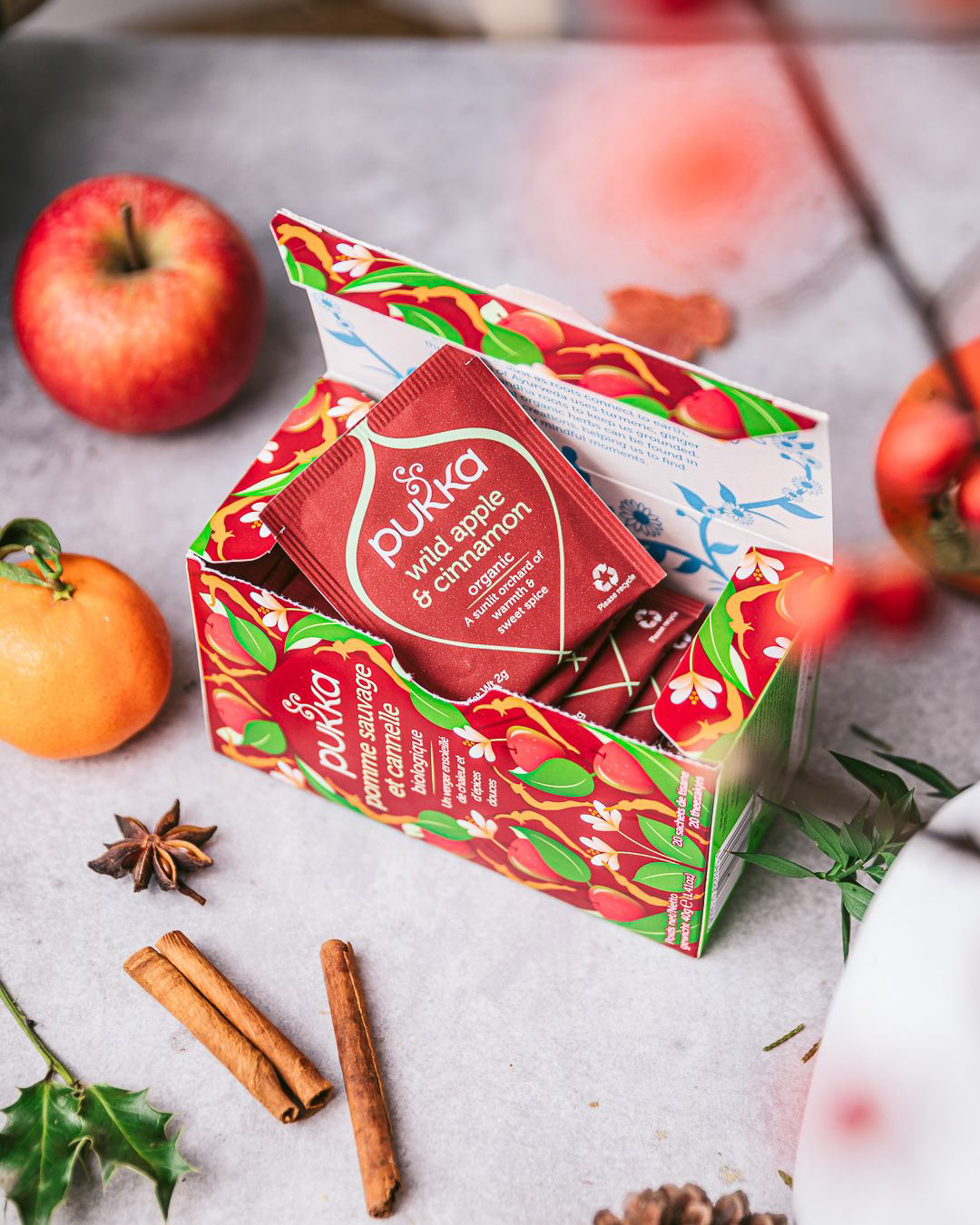 Photo culinaire et vidéo avec création de recette pour Pukka