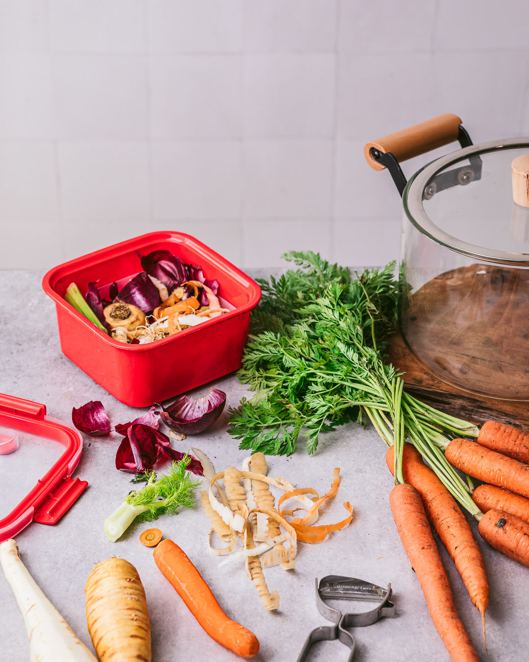 Curver - boites de conservation - recette + photo + stylisme