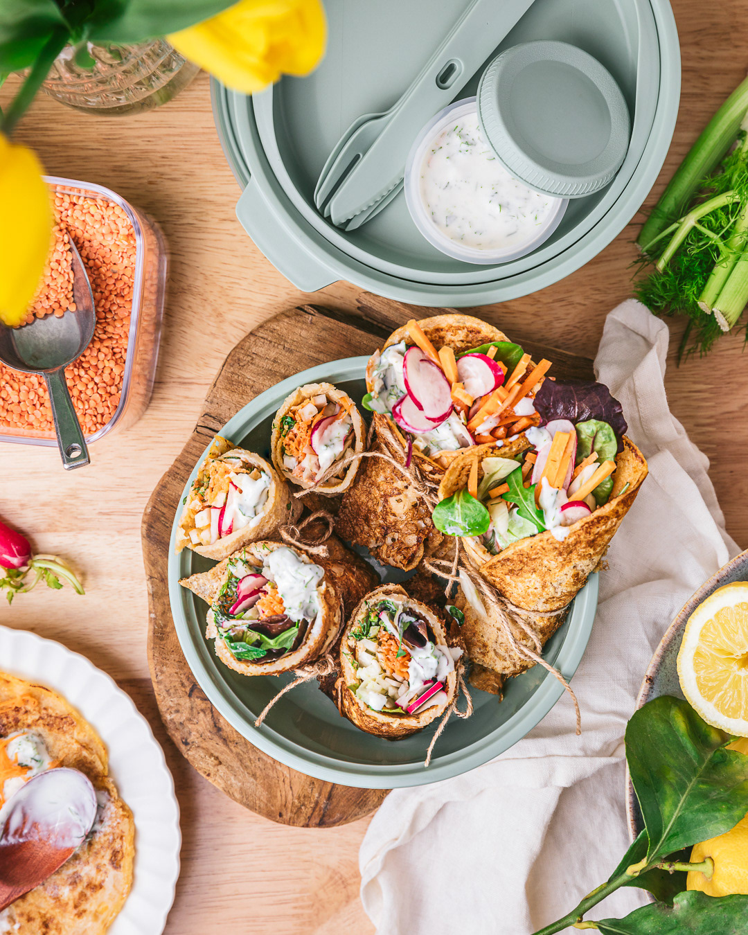 Curver - boites de conservation - recette + photo + stylisme