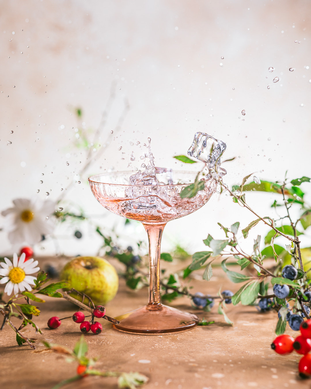 Photographie d'action cocktail & spiritueux