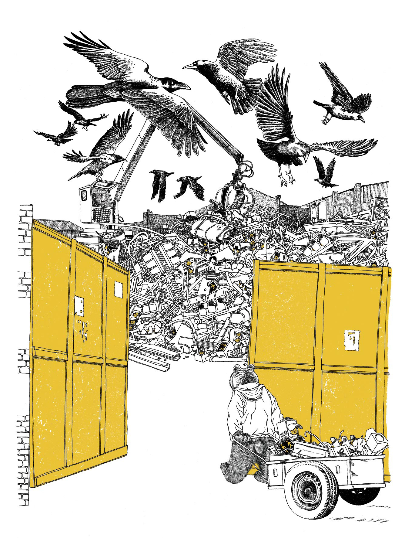 Macadam |  La décharge | 2020