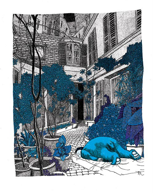 Le tracas de Blaise | éditions de l'atelier du poisson soluble  | 2017