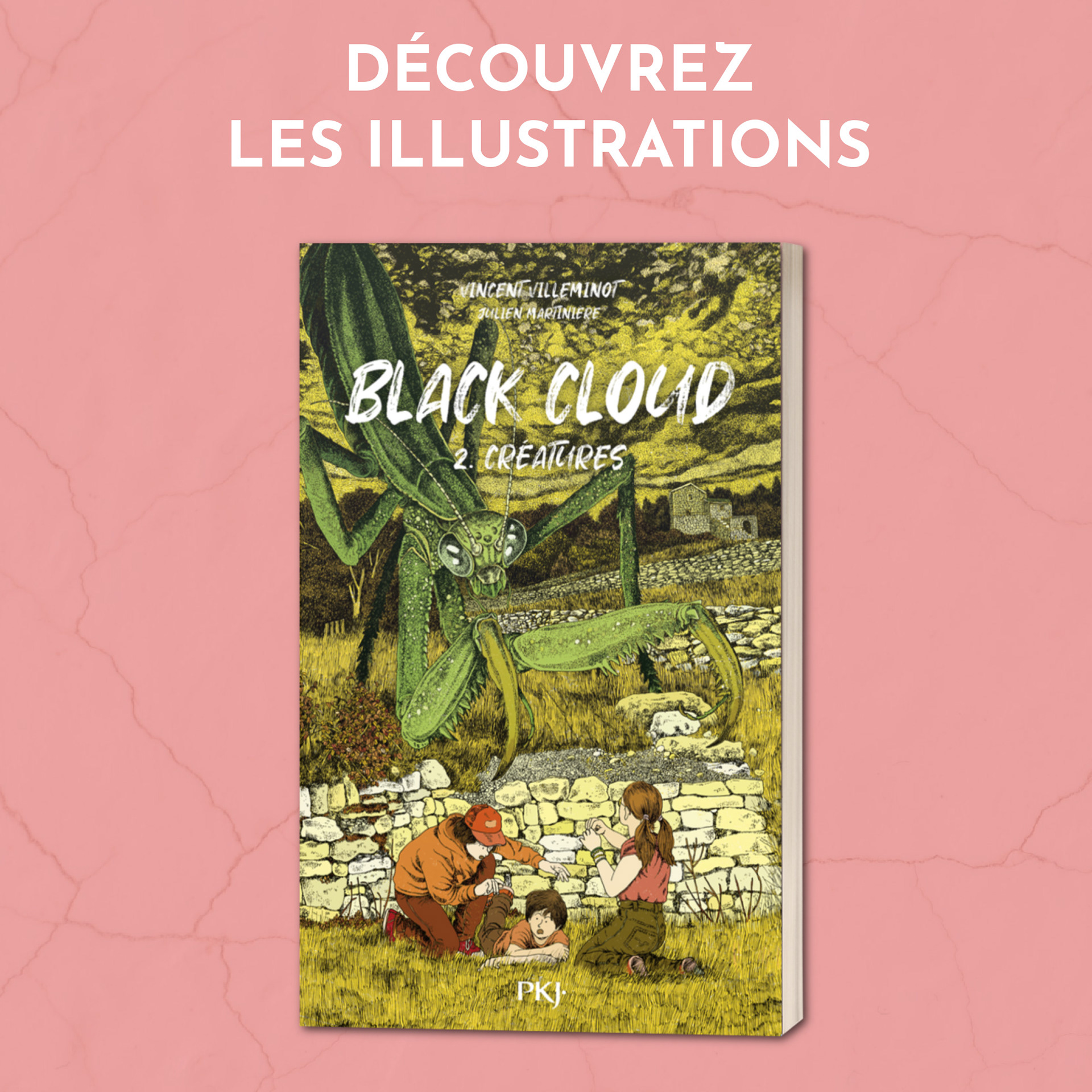 Black Cloud tome 2, créatures (éditions PKJ 2023)