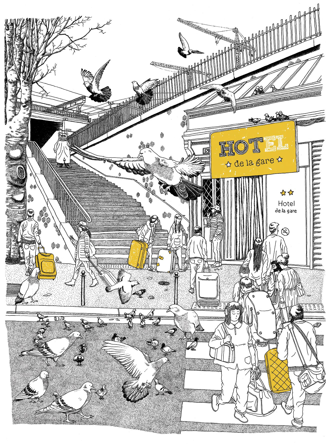 Macadam |  La gare | 2020