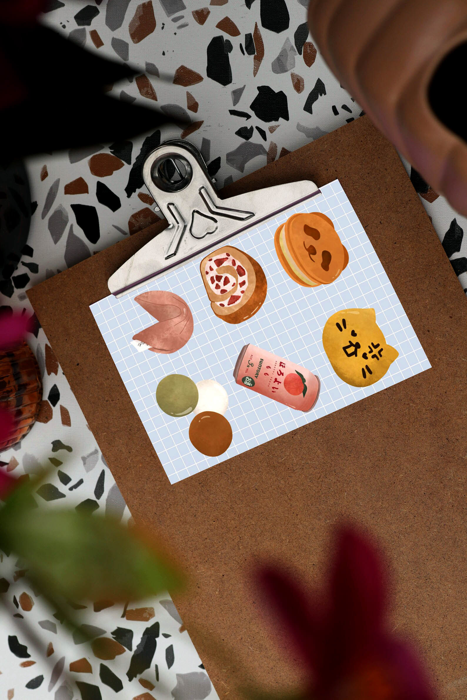 Carte postale A6 - Sweet and cute