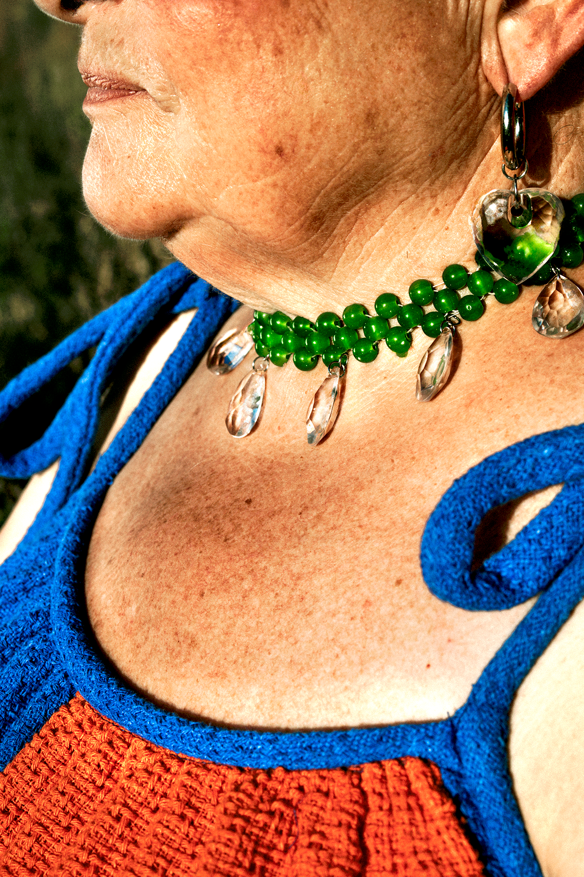 Shooting avec ma voisine de 75 ans pour la marque Memento et Miranda banana