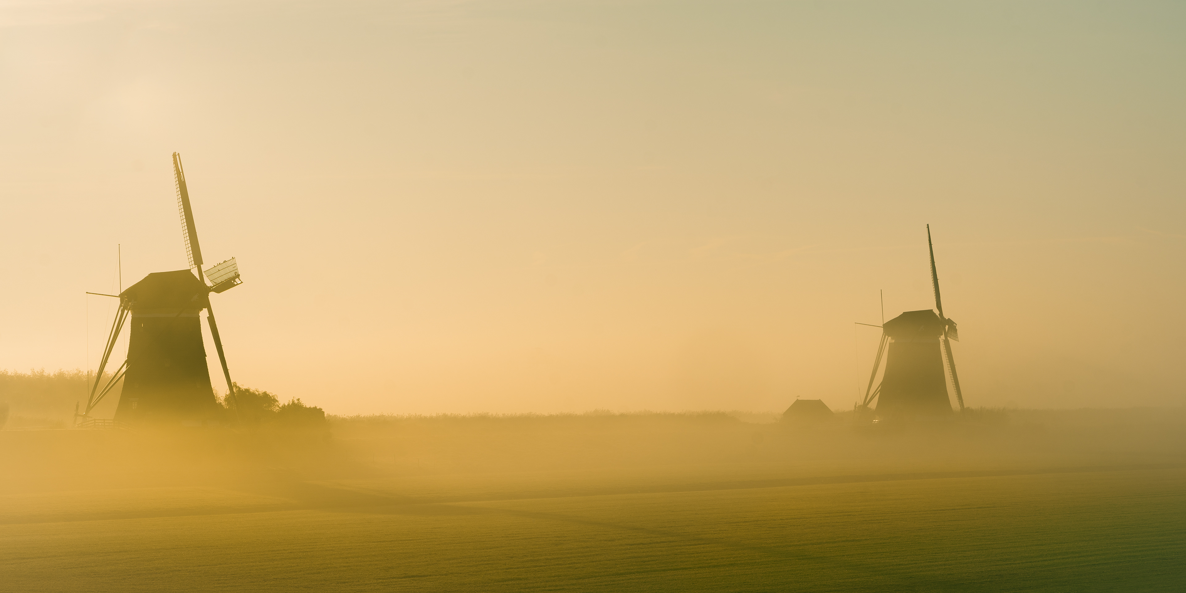 The Two Windmills - Driemanspolder, The Hague