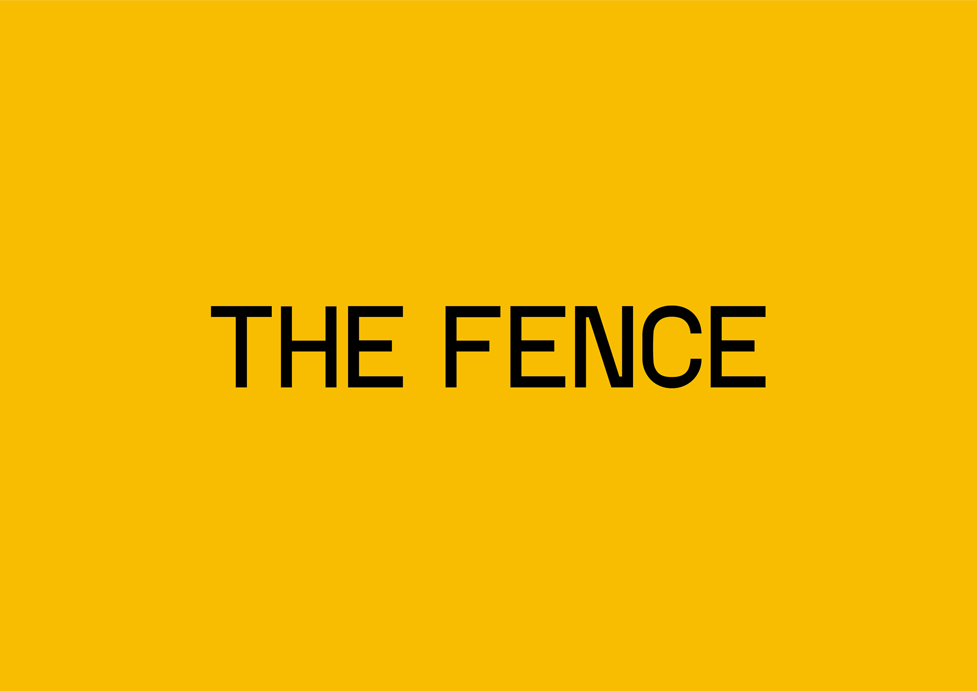 THE FENCE GALLERY