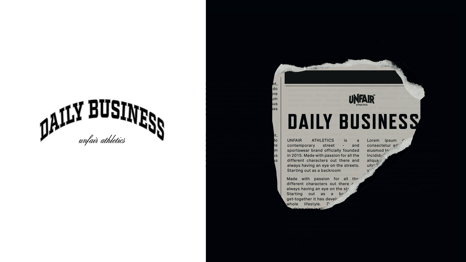 UNFAIR ATHLETICS SPRING/SUMMER 23