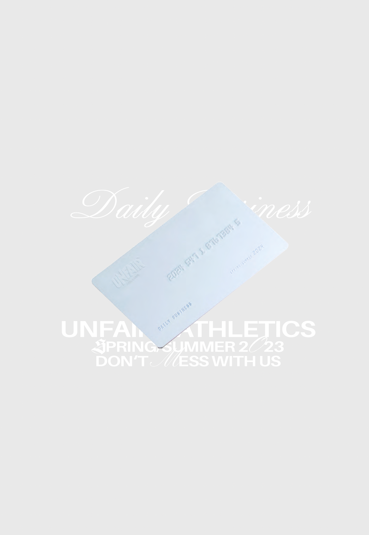 UNFAIR ATHLETICS SPRING/SUMMER 23