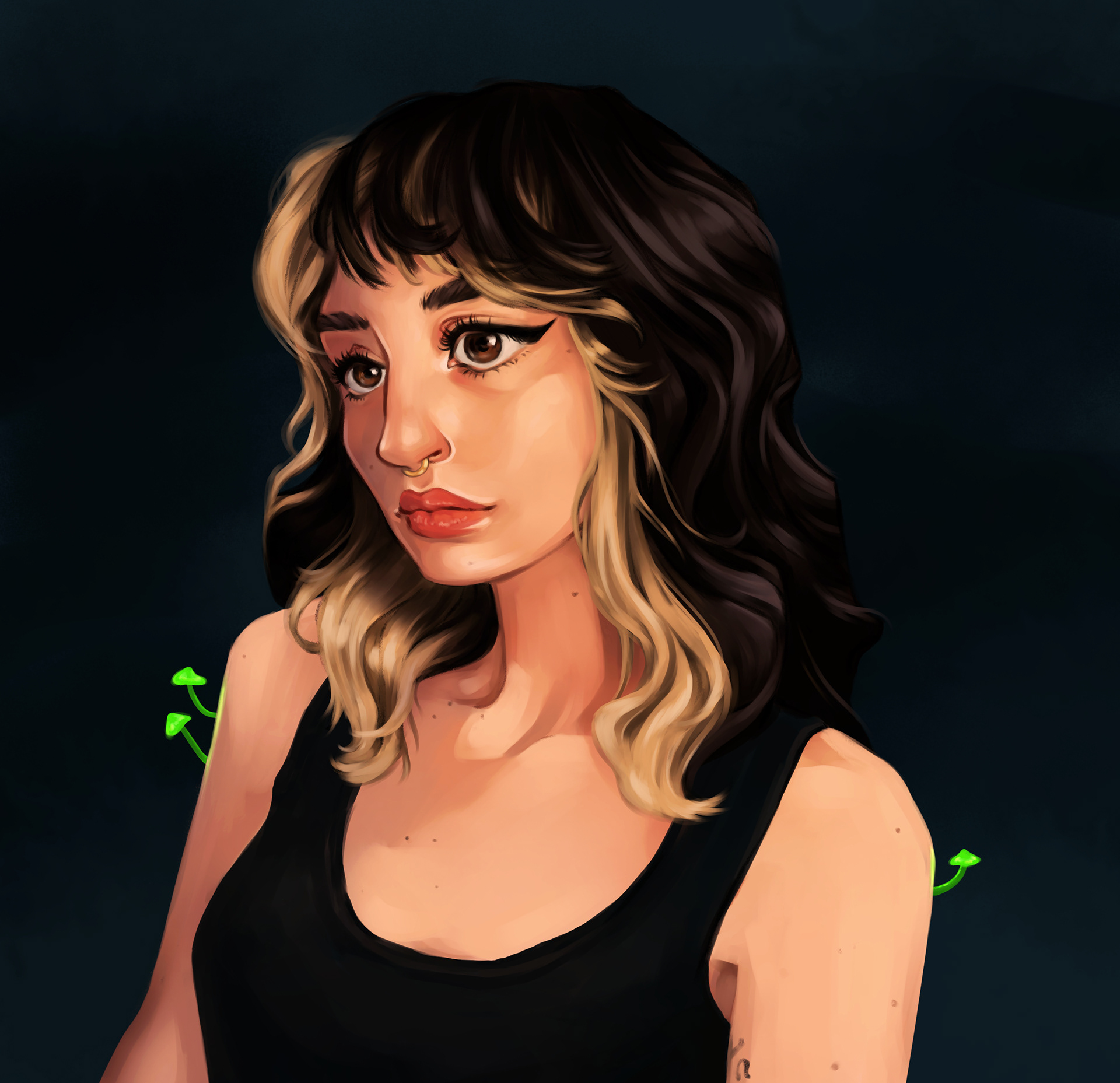 Stylized Self-Portrait February 2024