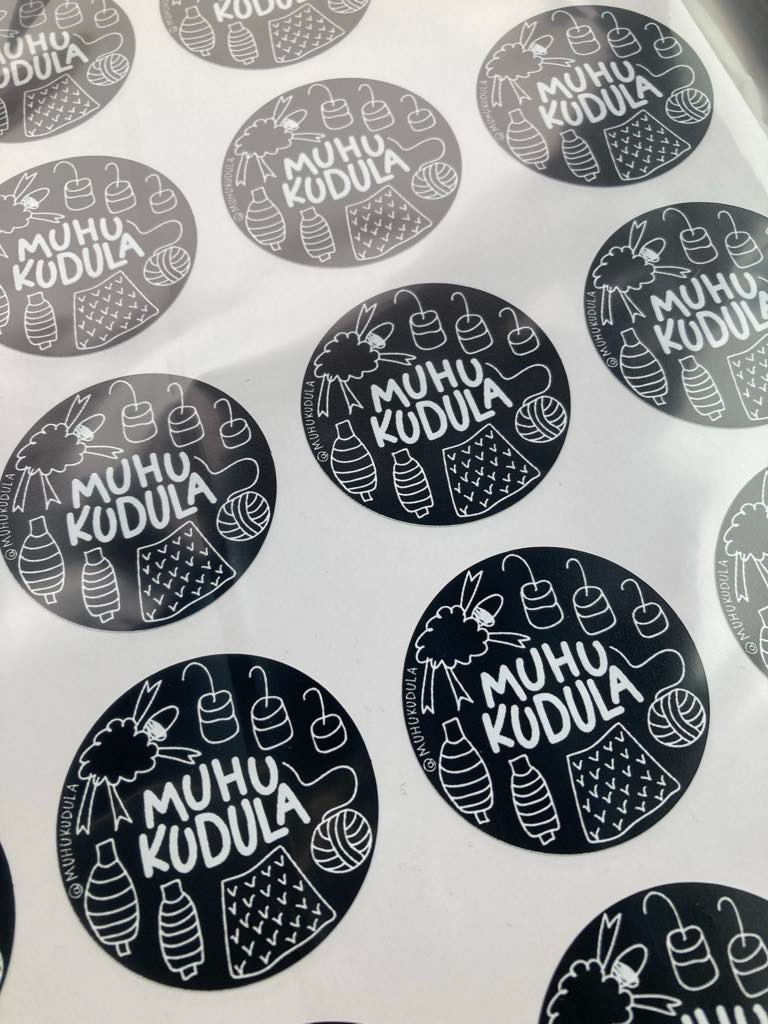 Sticker Design for Muhu Kudula