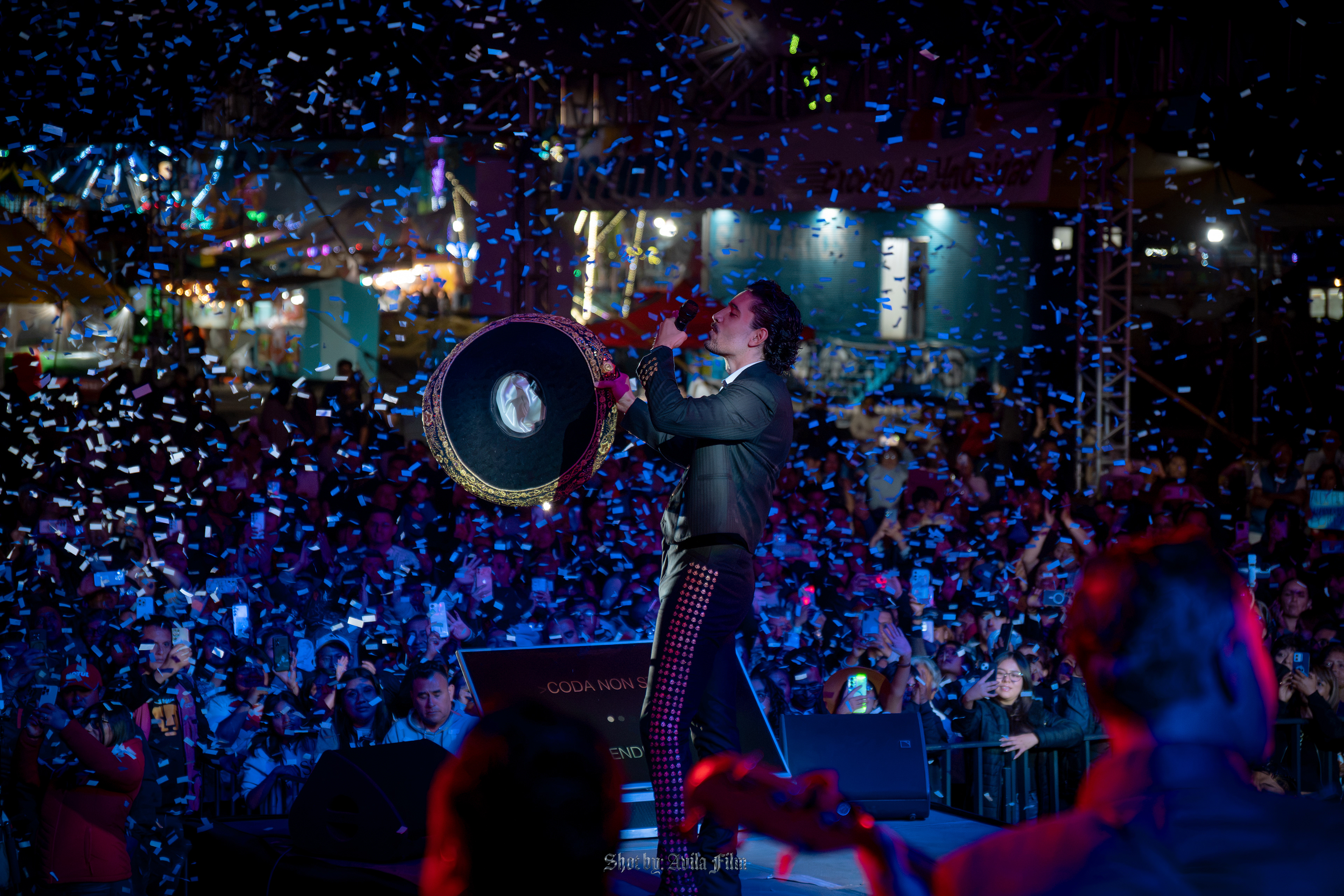 Alex Fernandez en la Feria Chalco