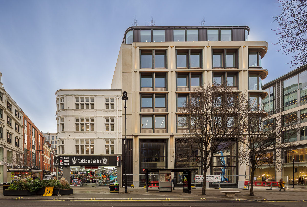 The client needed images to show investors before the works were finished....
