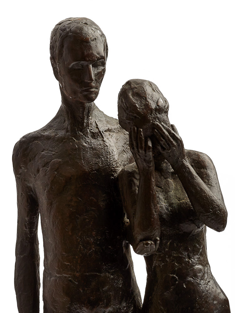 Pilgrims by Lyn Constable Maxwell, bronze