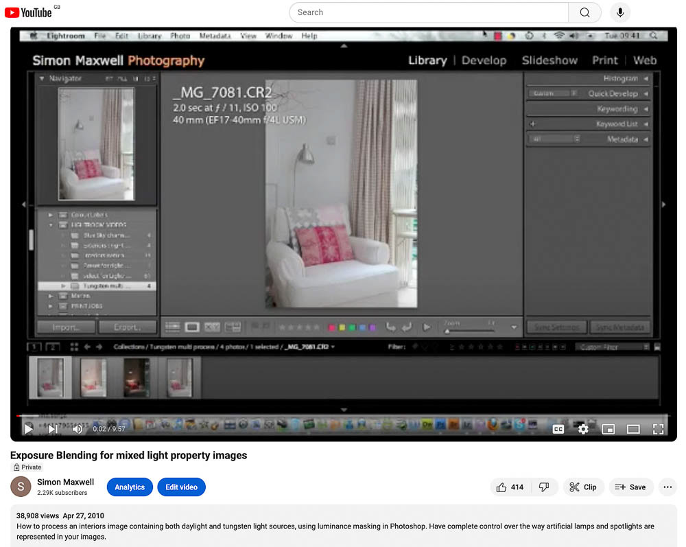 My video on Youtube about coping with mixed light scenes which made over 38,000 views