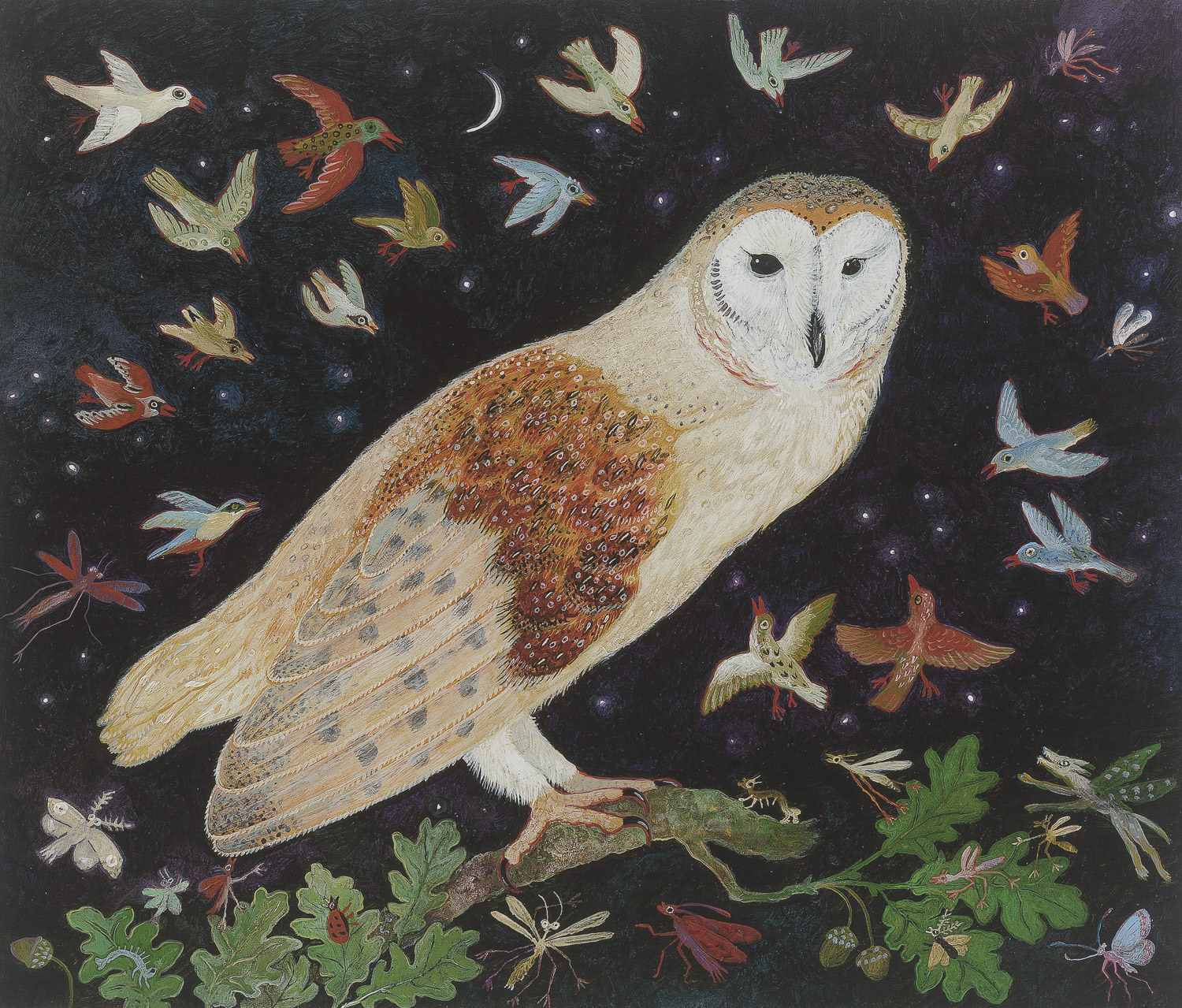 "A Word to the Wise" : limited edition print by Anna Pugh