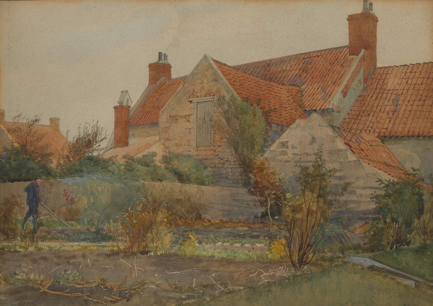 Watercolour by George, Ninth Earl of Carlisle