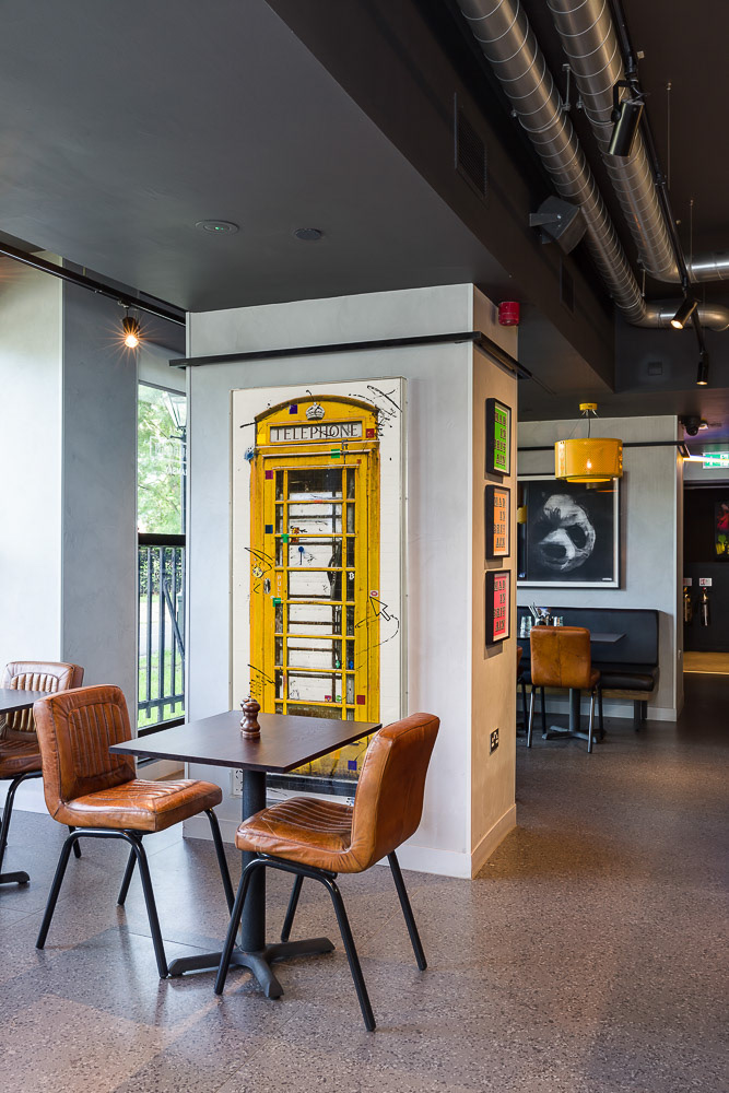 Artworks by Piers Bourke, Gordon Ramsay Restaurant