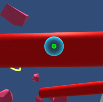 Before and After Aim Sphere Shader