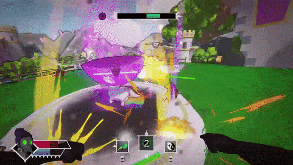 Alchemist confusion blast