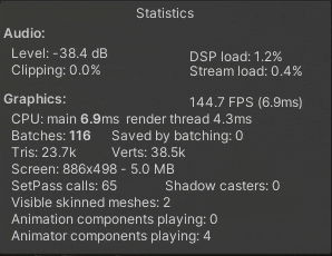 Editor Stats