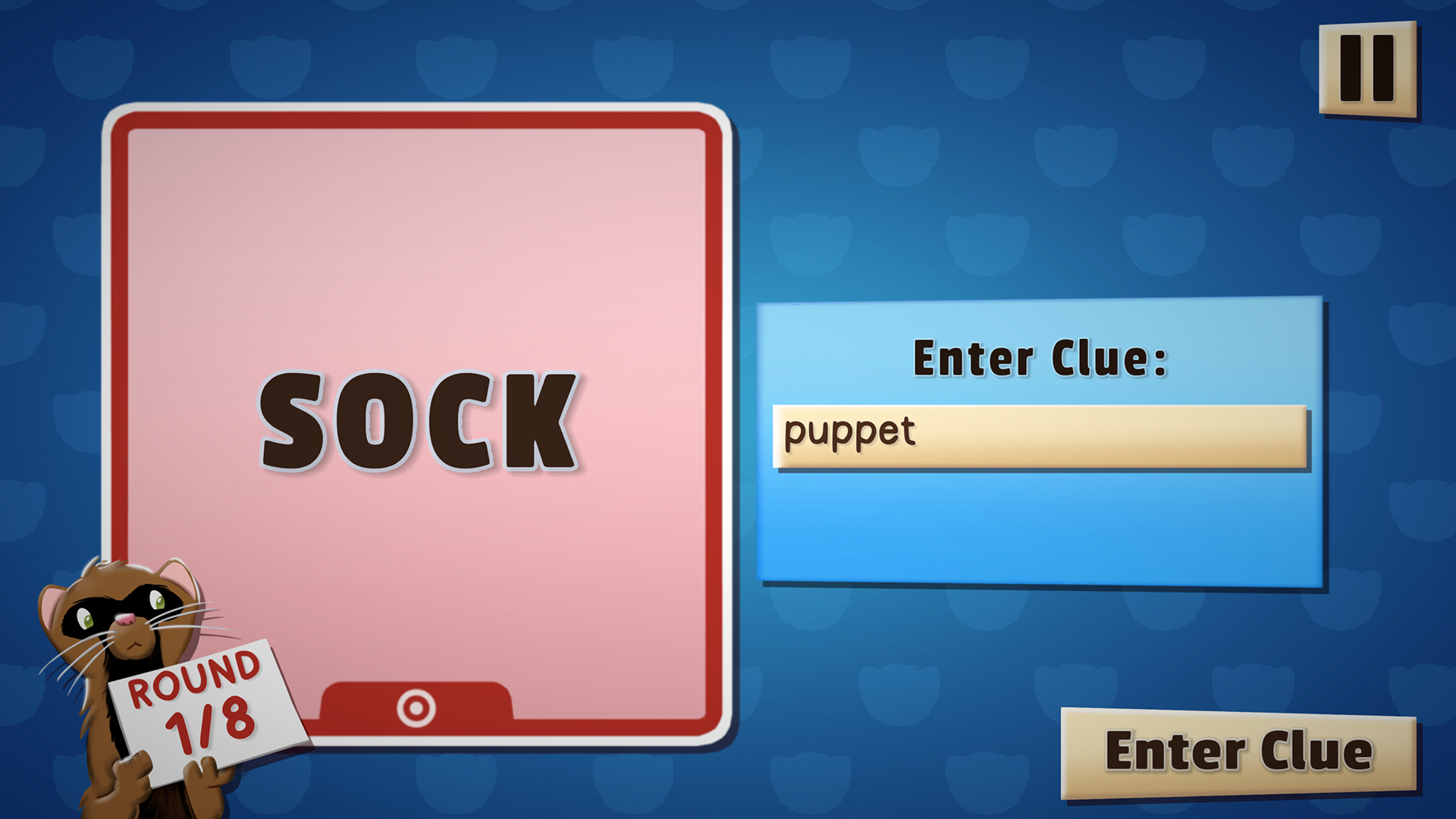 Entering Word Clue