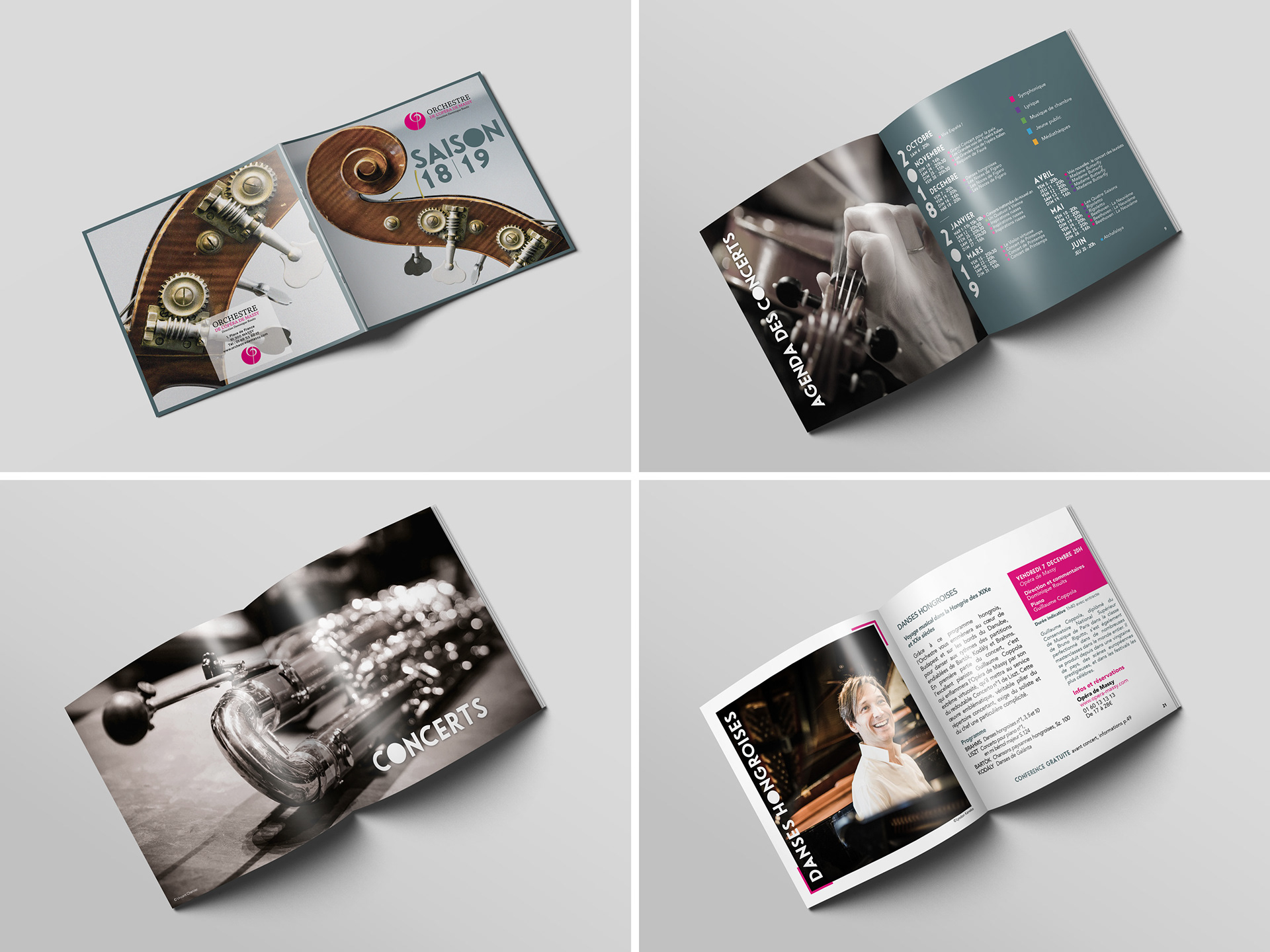 Refonte de la brochure de la saison 2018-2019