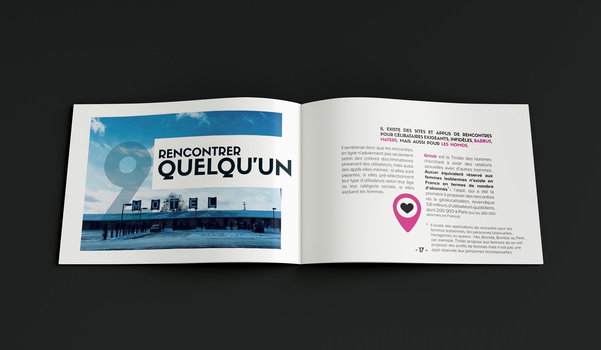 Mise en page d'une seconde thématique
