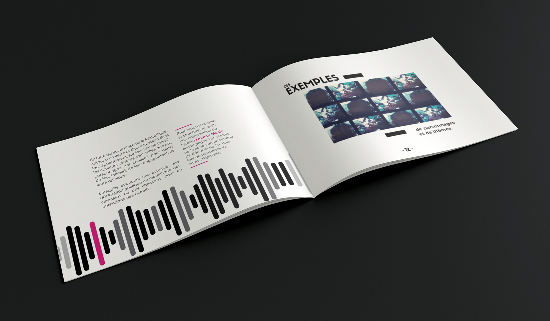 Exemples de pages d'intro