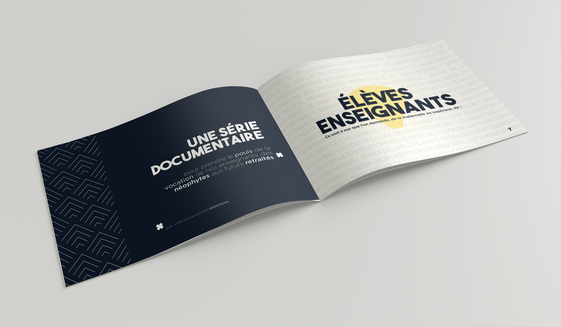 Exemples de pages d'intro