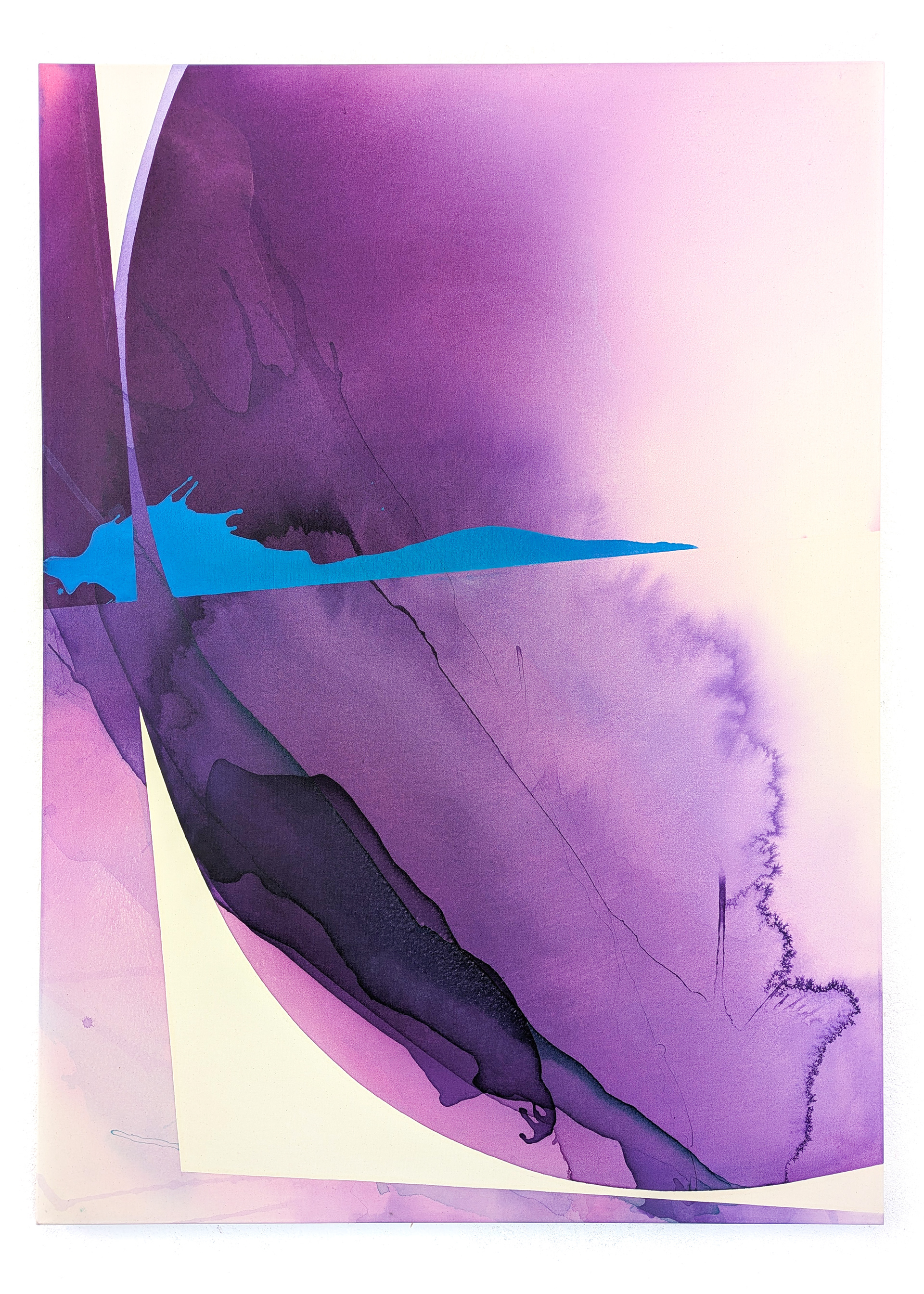 258      140 x 100 akryl, barwnik na bawełnie 2025