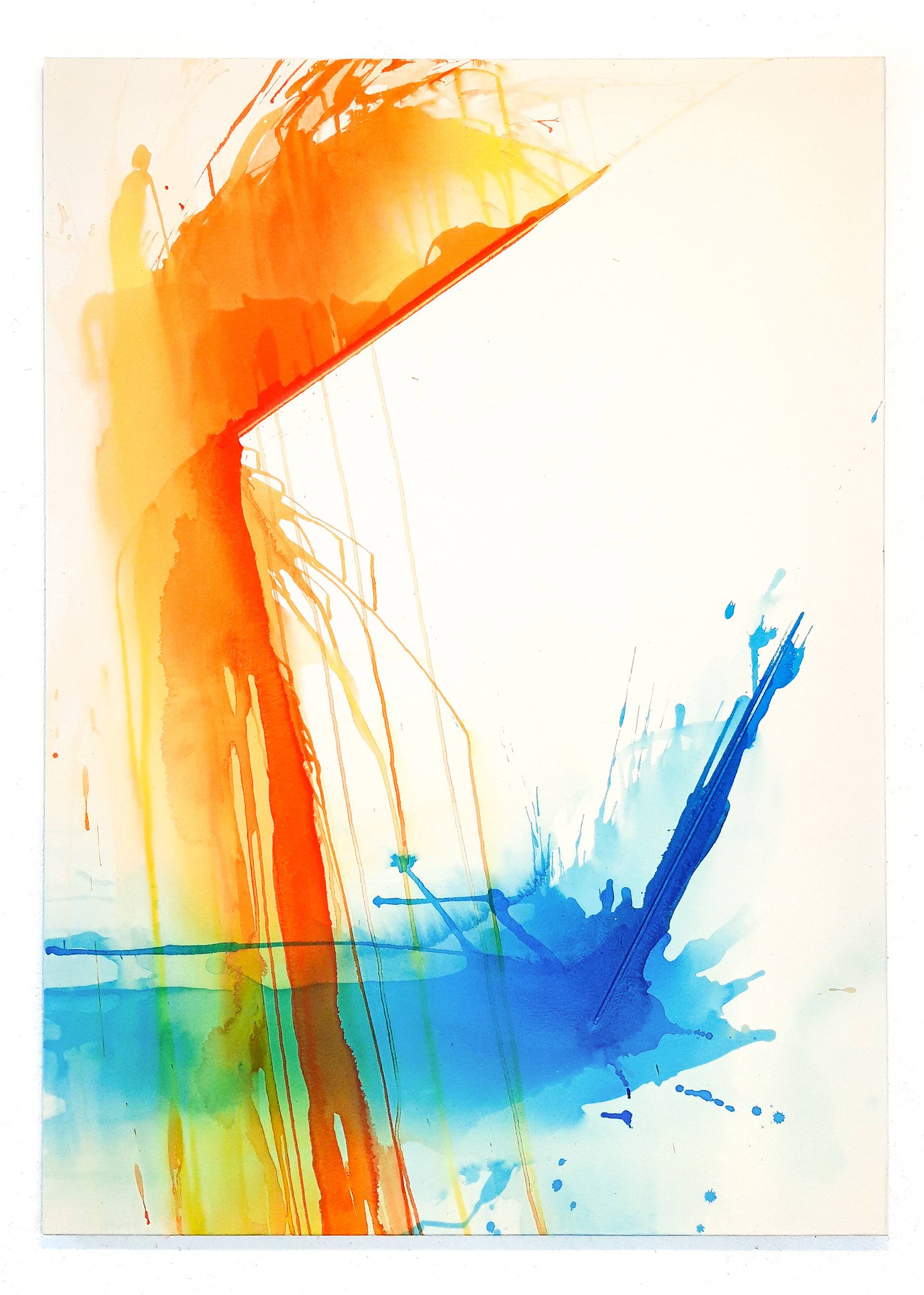 134 140x100 akryl i pigment na płótnie 2023 Dostępny