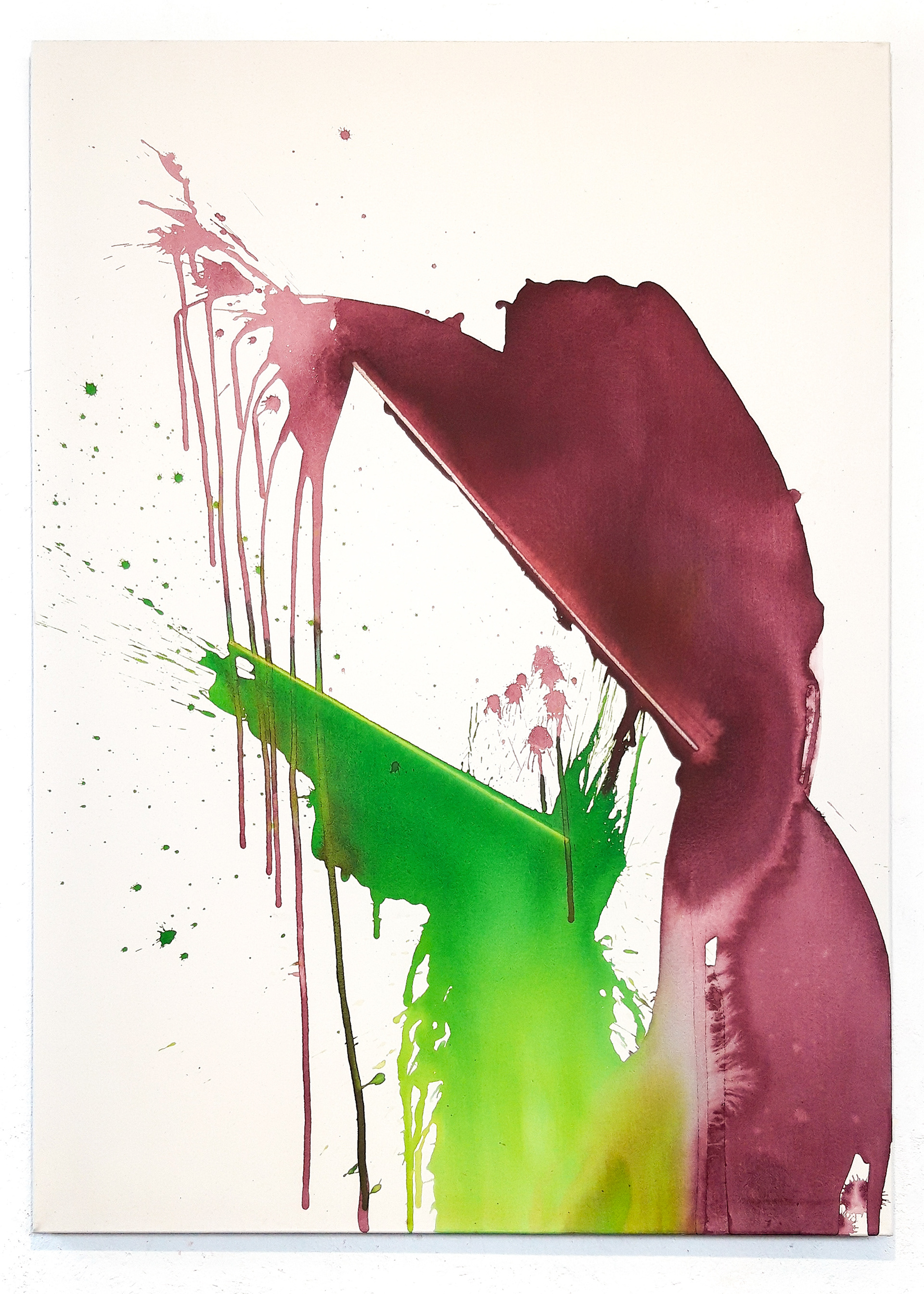 133 140x100 akryl i pigment na płótnie 2023 Dostępny