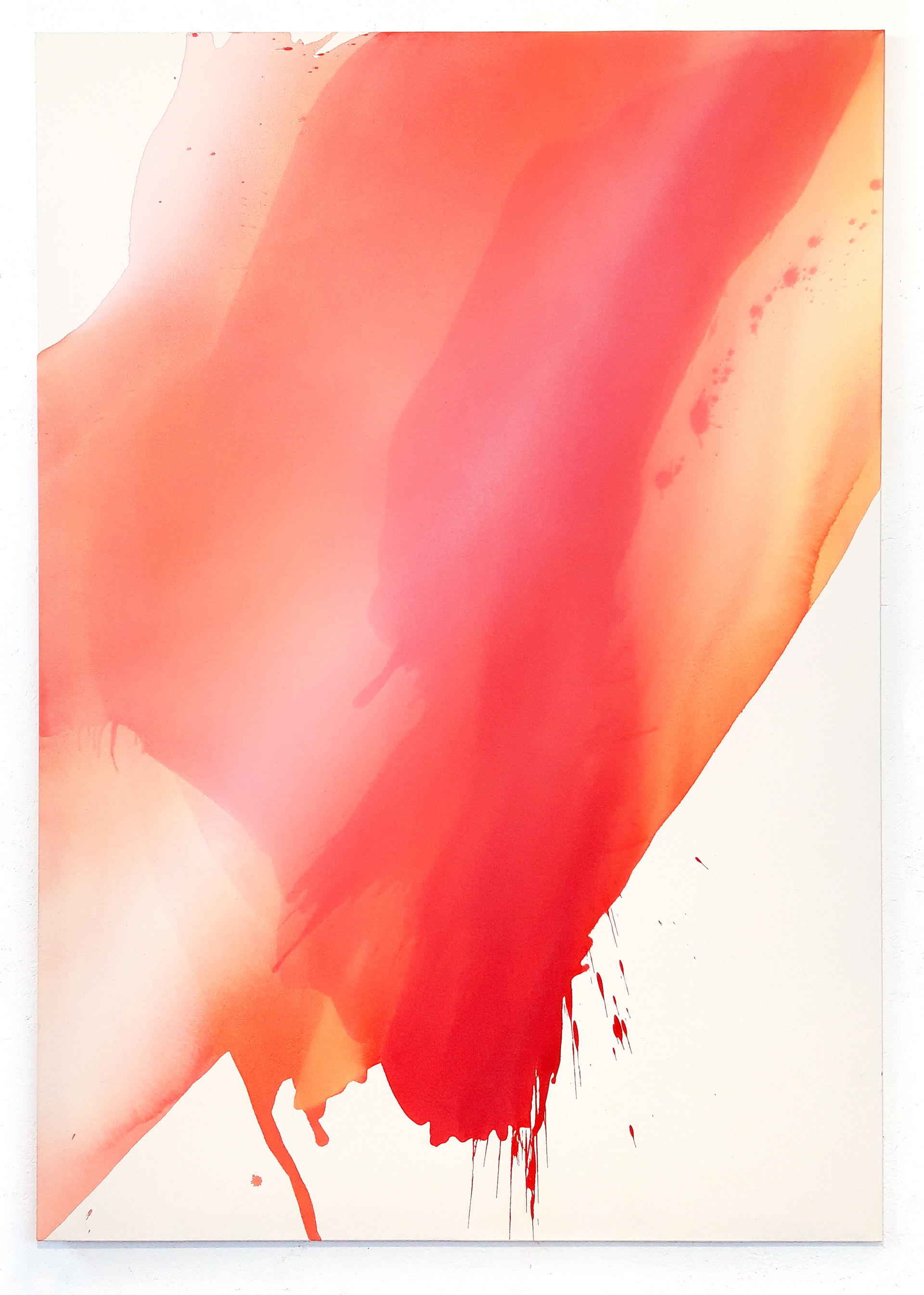 130 200x140 akryl i pigment na płótnie 2023 Dostępny