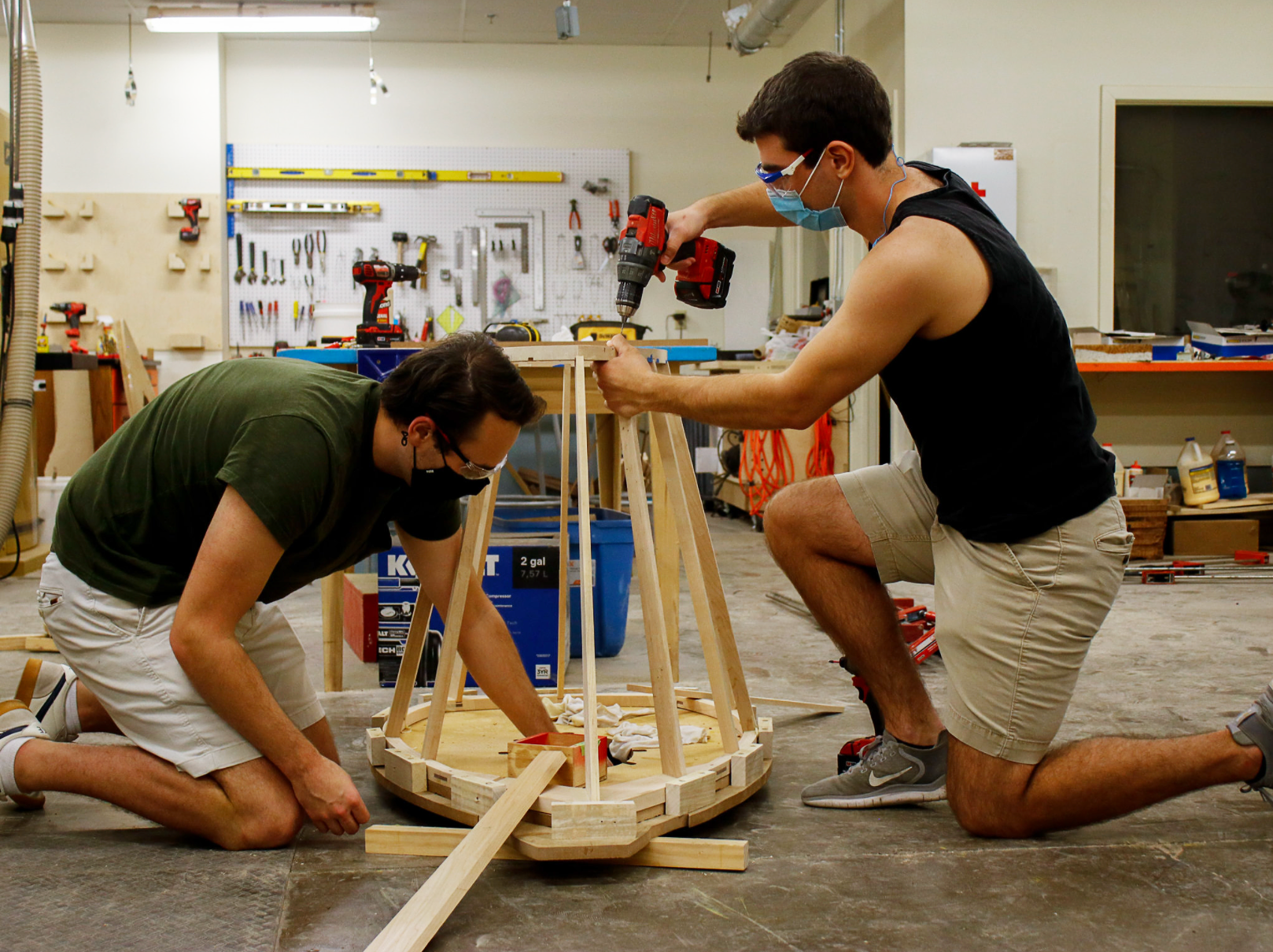 Preparing Assembly for Glue-up