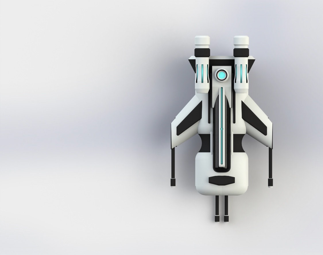 Solidworks Sci-Fi Spaceship
