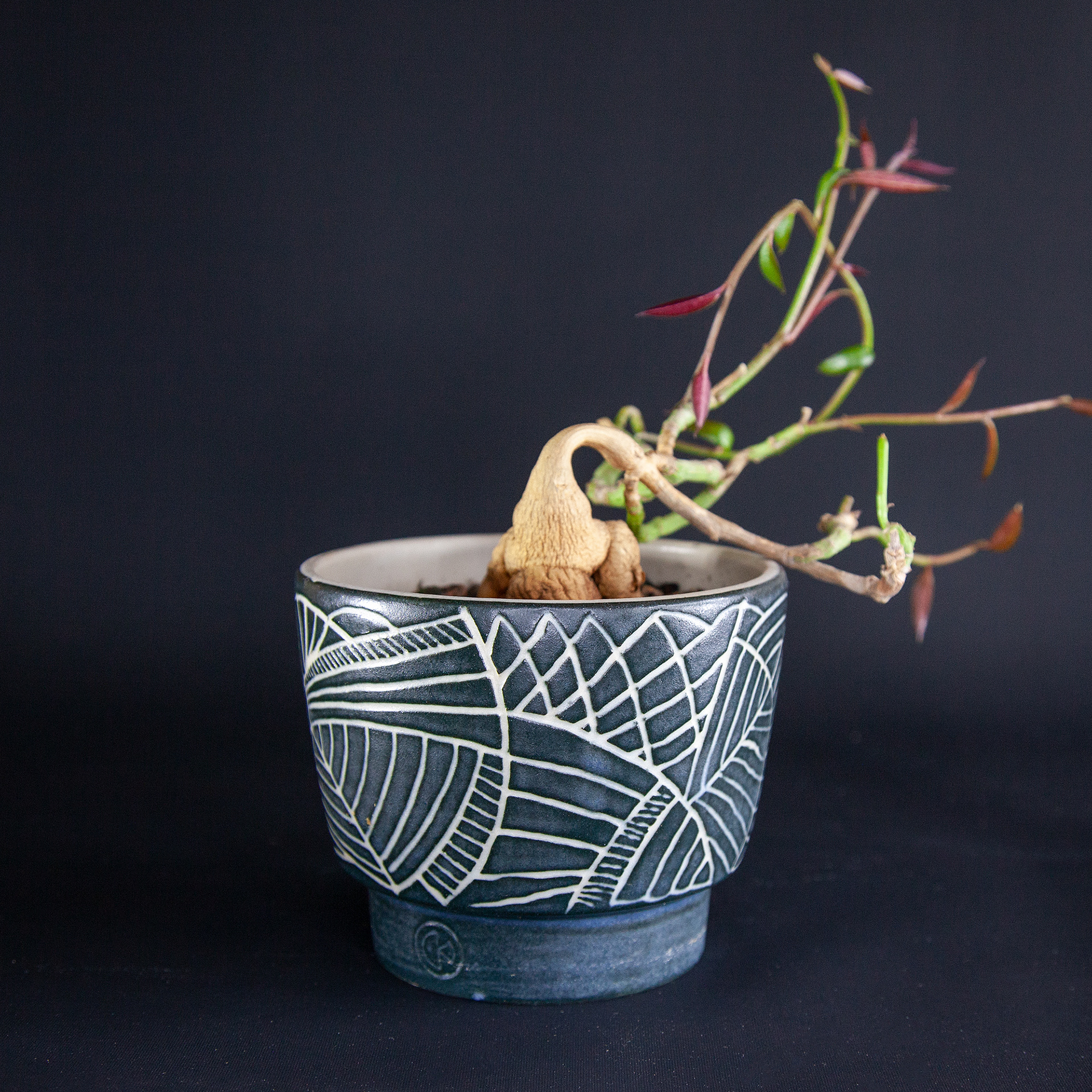 Pot #228 · 11,5x9,5 cm · DKK 250,-