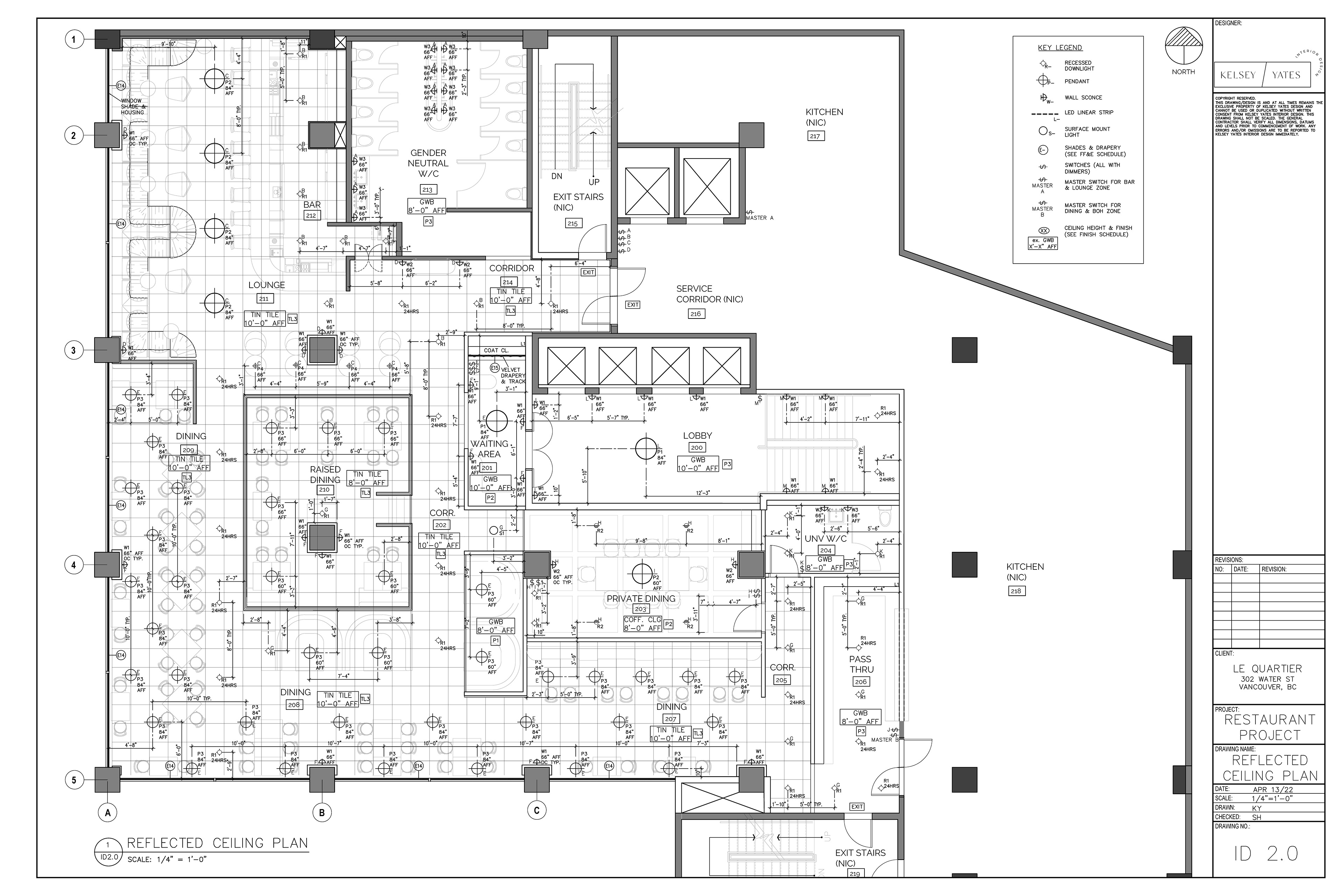 Construction Drawings - RCP (AutoCAD)